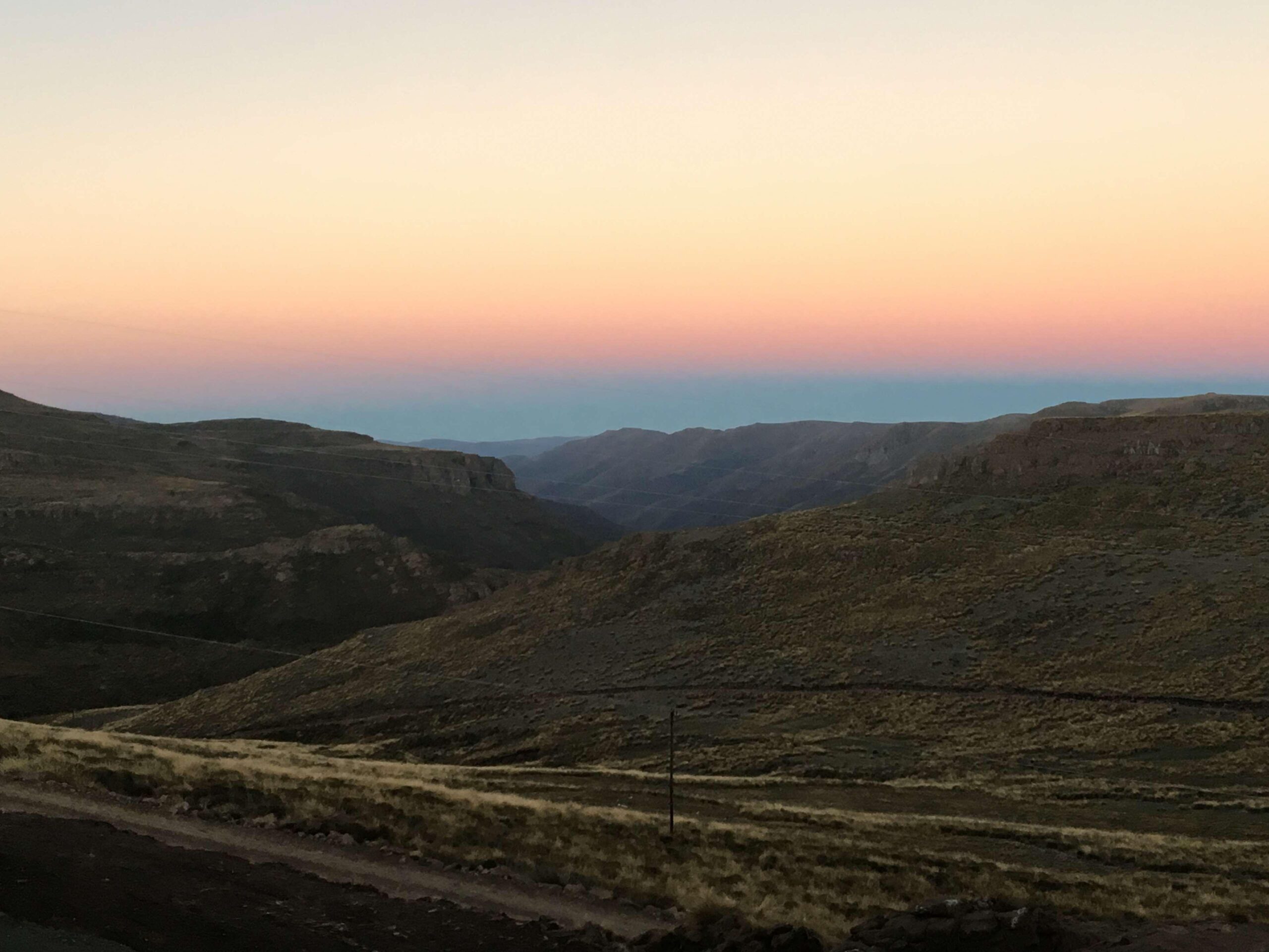 lesotho, mountains, shadows, sunrise, valley, valleys 4k wallpapers