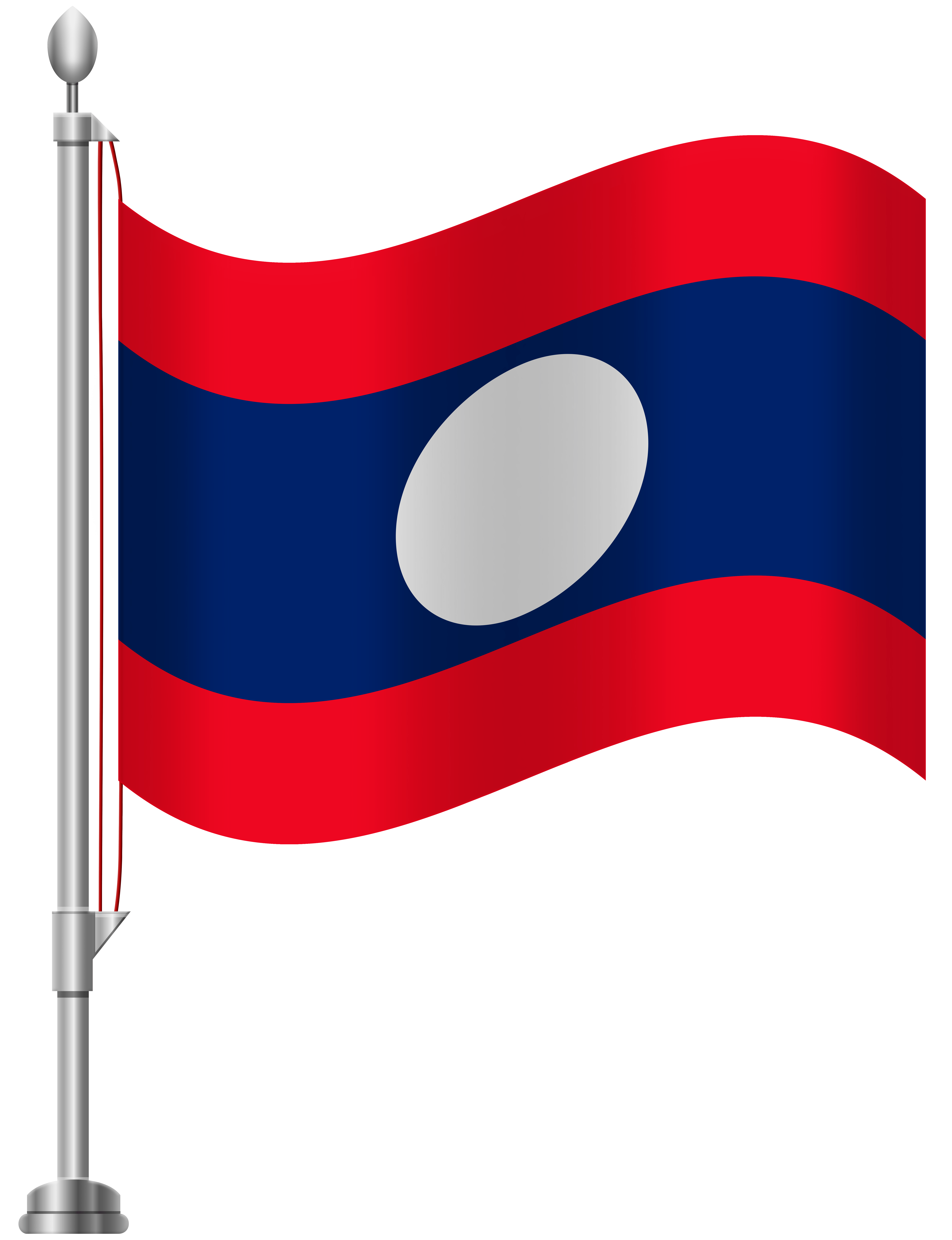 Laos Flag Transparent & Clipart Free Download
