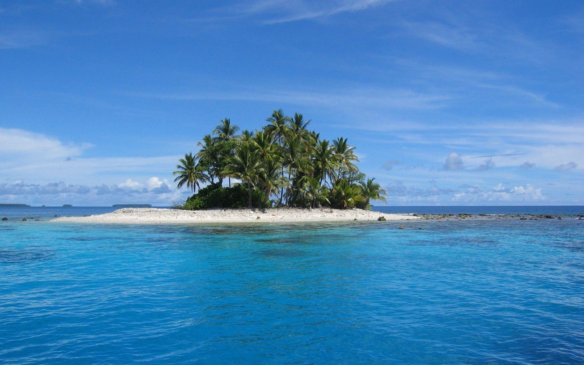 Island in Micronesia HD wallpapers