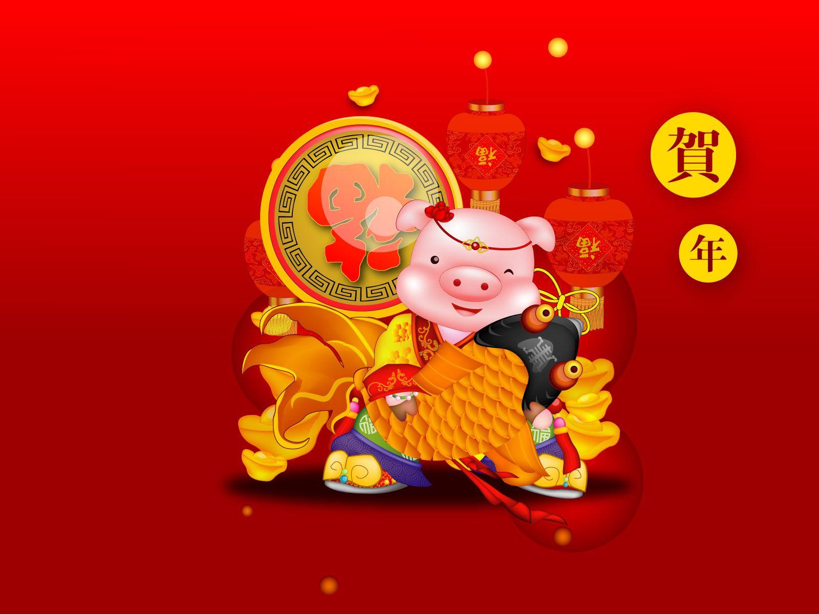 Vector Chinese New Year Wallpapers 3799