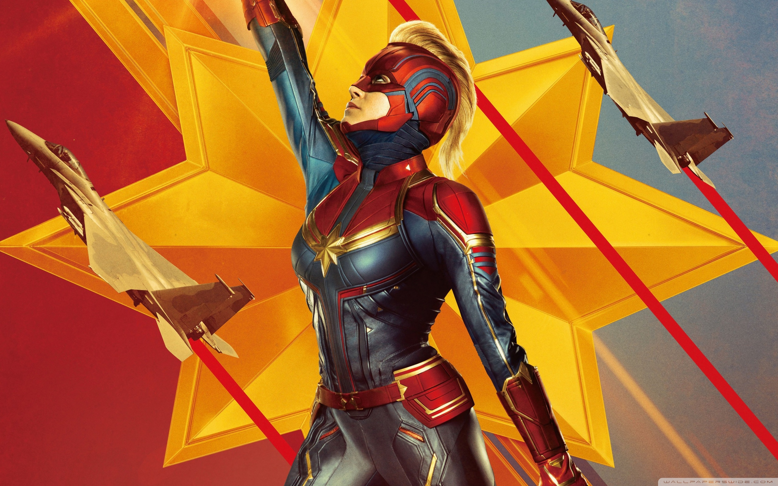 Captain Marvel 2019 ❤ 4K HD Desktop Wallpapers for • Wide & Ultra