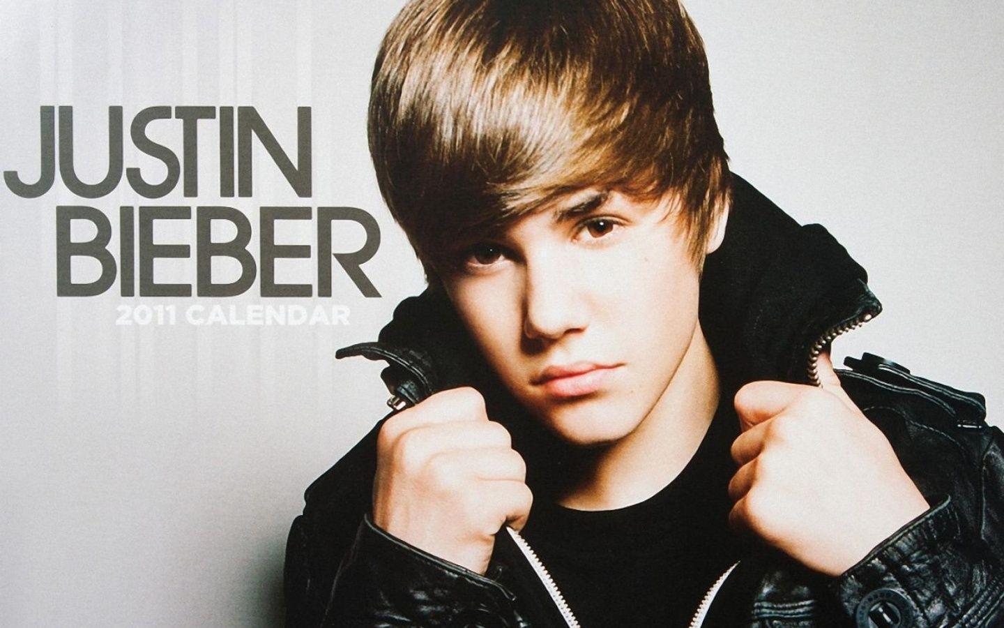 Justin Bieber 2011 Calendar desktop PC and Mac wallpapers