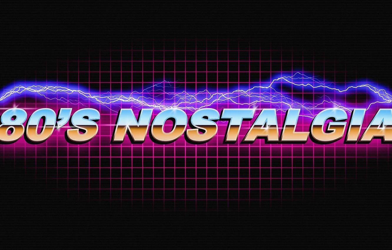 Wallpapers Music, Neon, Retro, Lightning, Background, Electronic