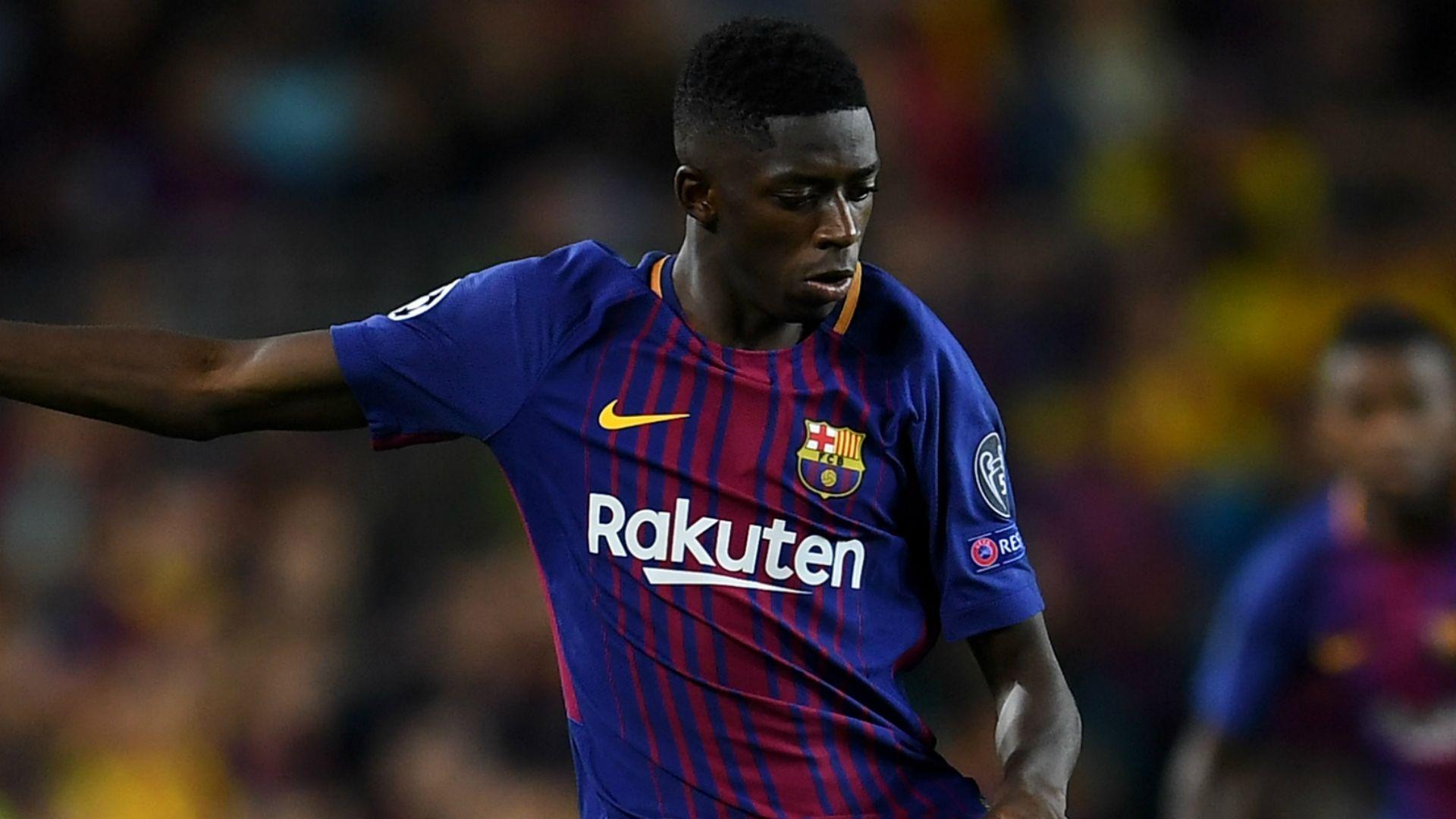 Barcelona star Ousmane Dembele off injured early in full LaLiga