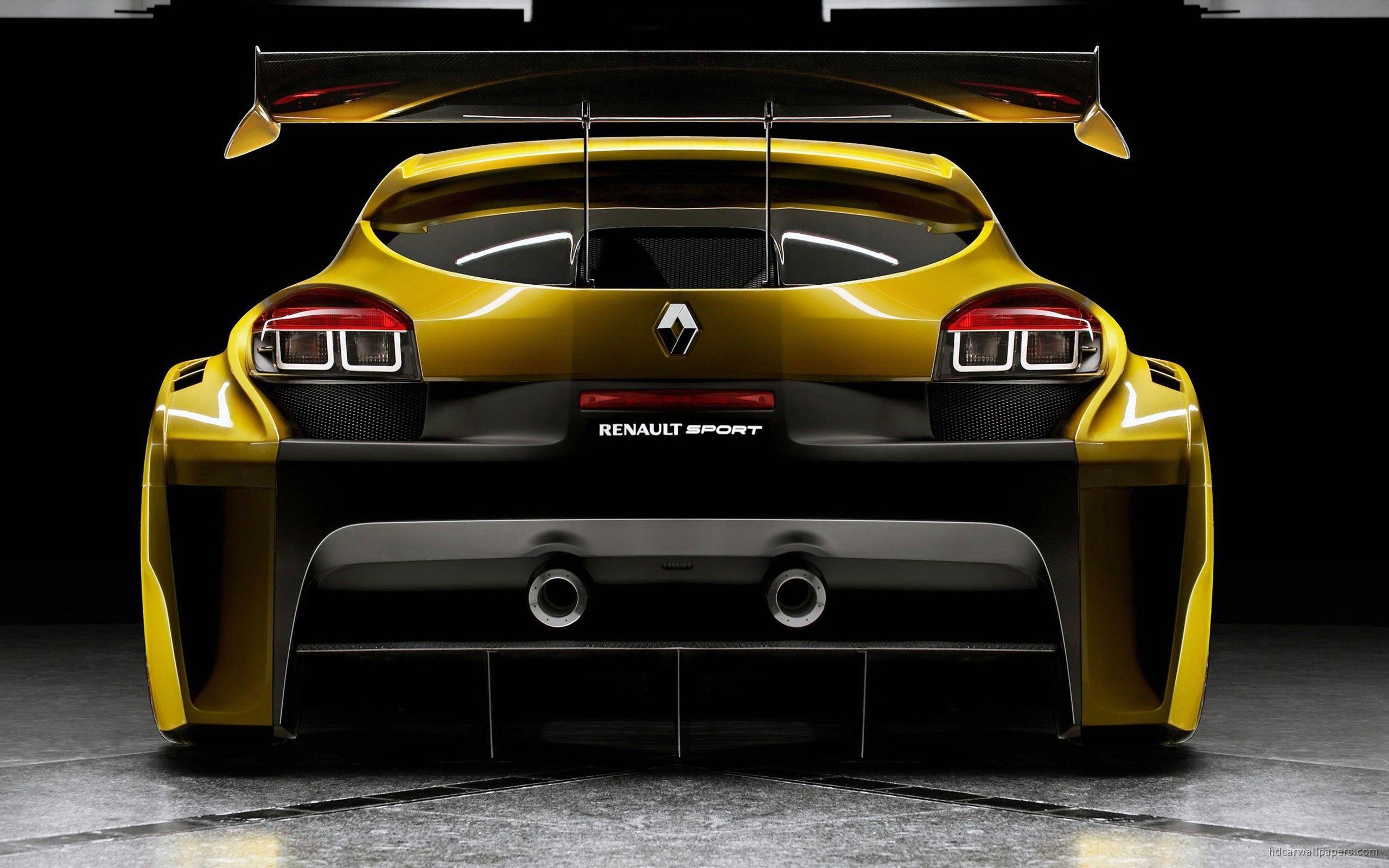 Renault Megane Trophy Back Wallpapers