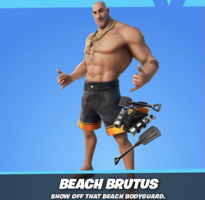 Beach Brutus Fortnite wallpapers