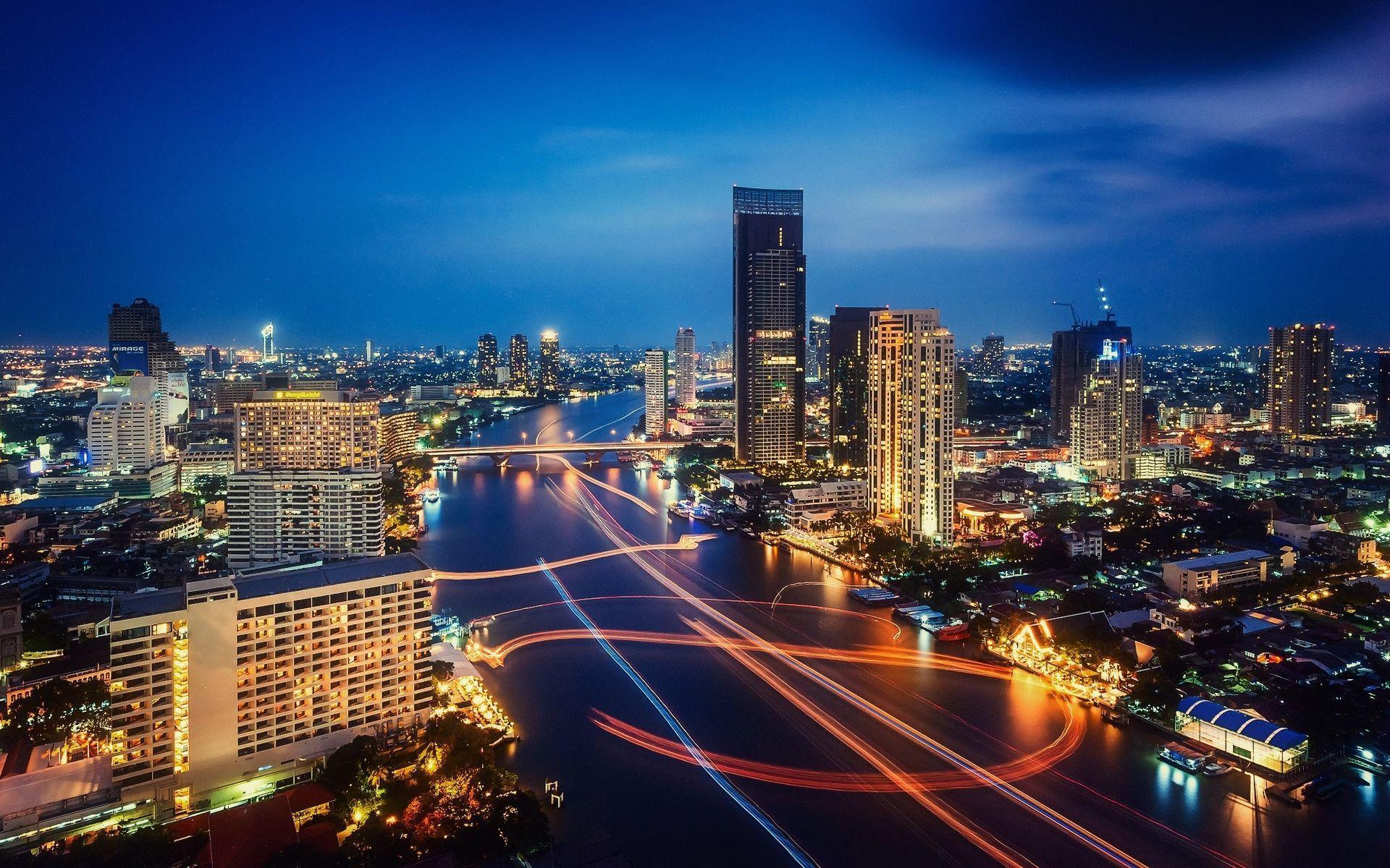 Desktop Backgrounds : Bangkok at Night – Bangkok Hotels