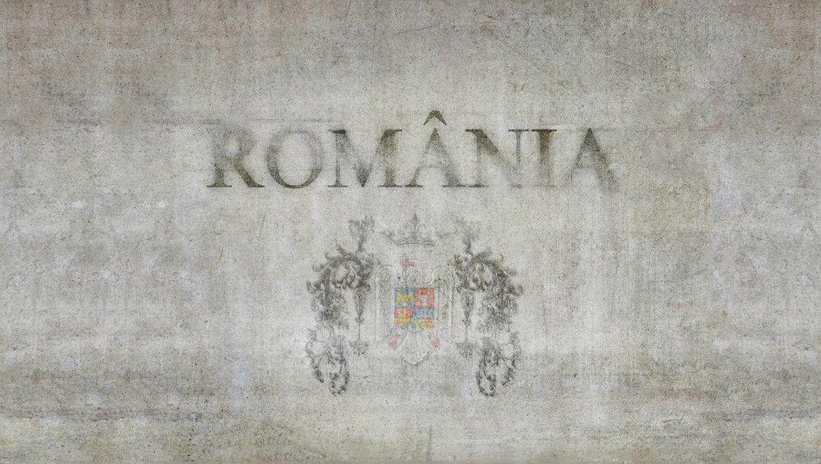 Romania on stone wall WALLPAPER by Zaigwast