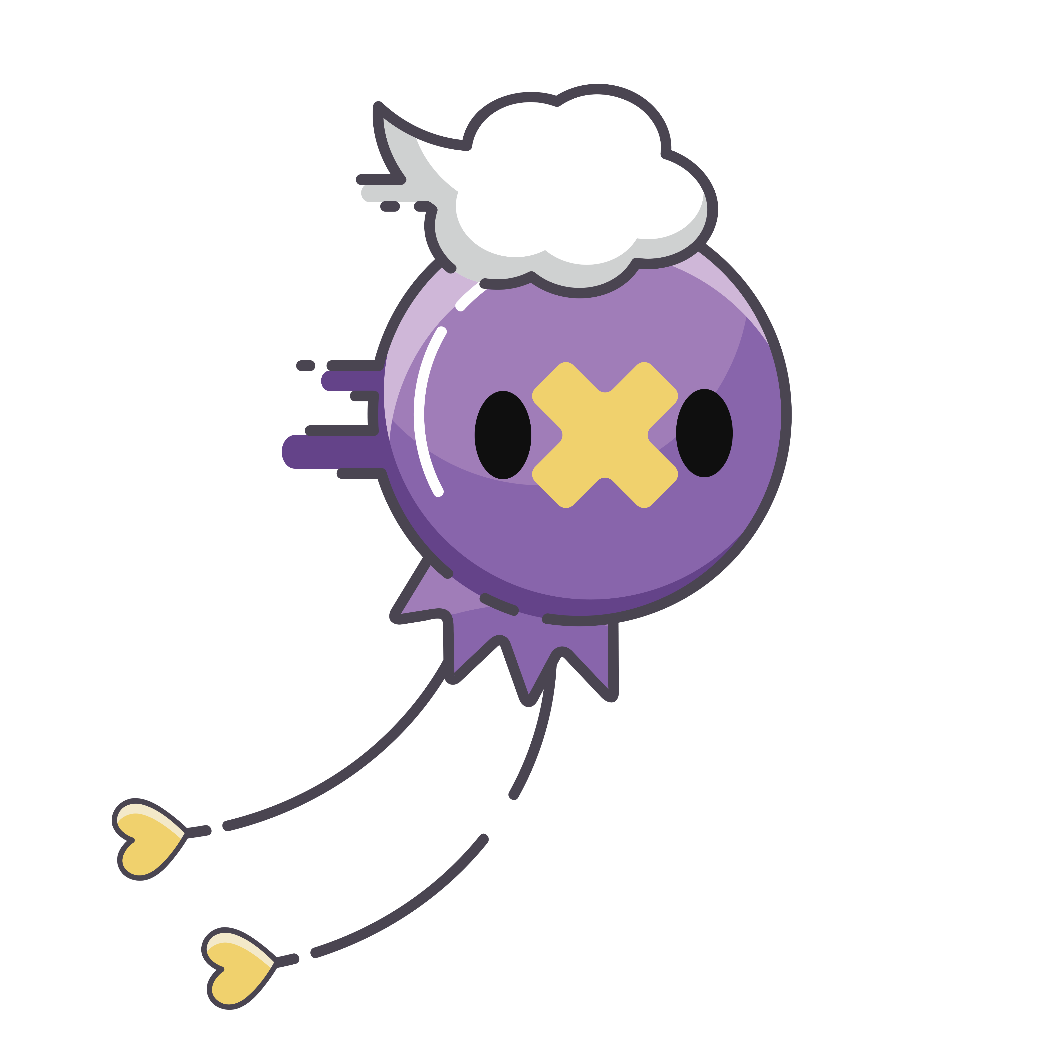 OC] Drifloon I made last night. Feedback is appreciated!