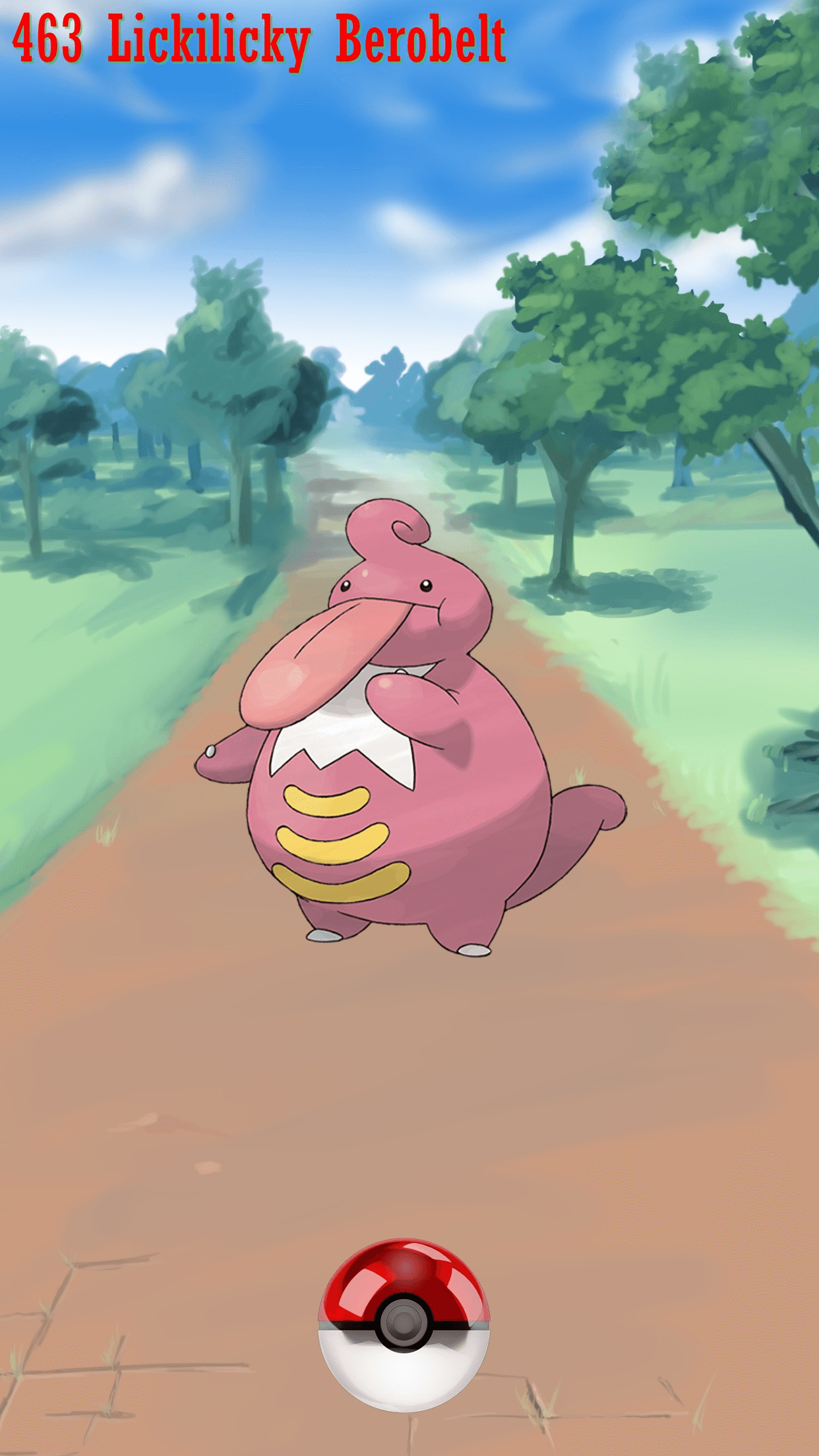 463 Street Pokeball Lickilicky Berobelt