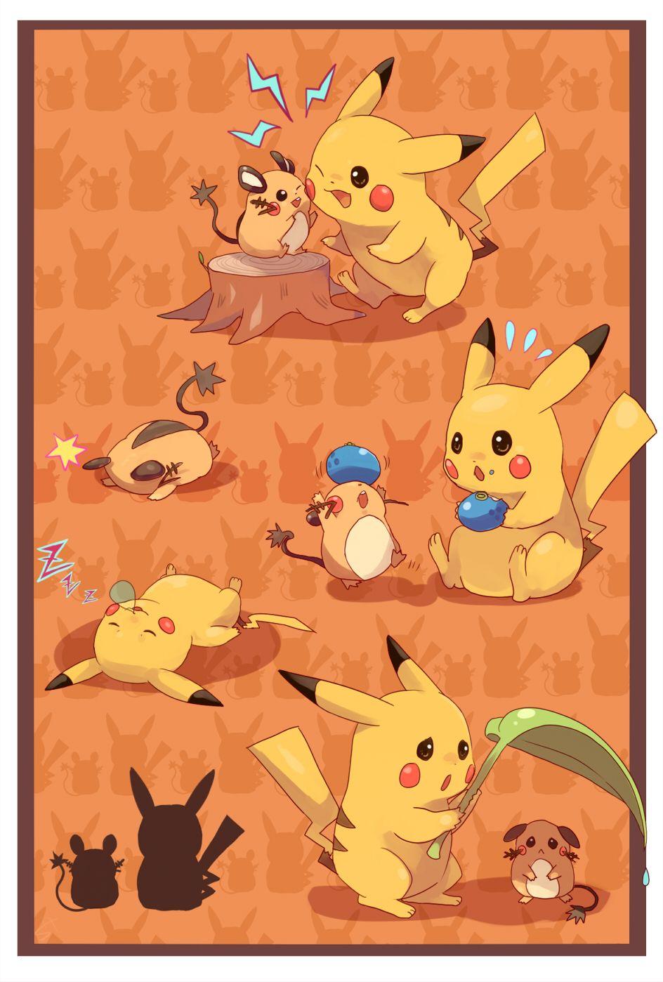 Pikachu & Dedenne