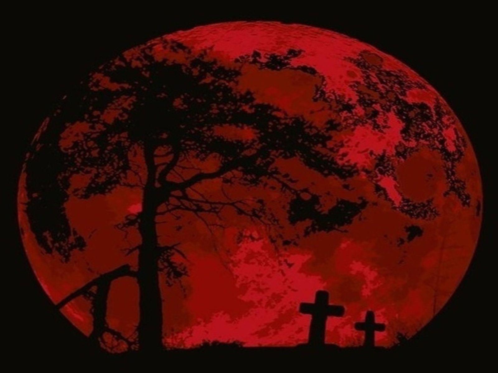 Wallpapers For > Blood Red Moon Wallpapers