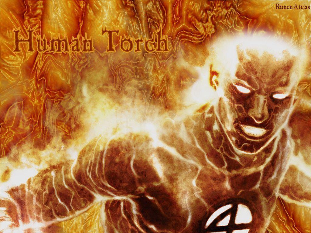 Pix For > The Human Torch Wallpapers