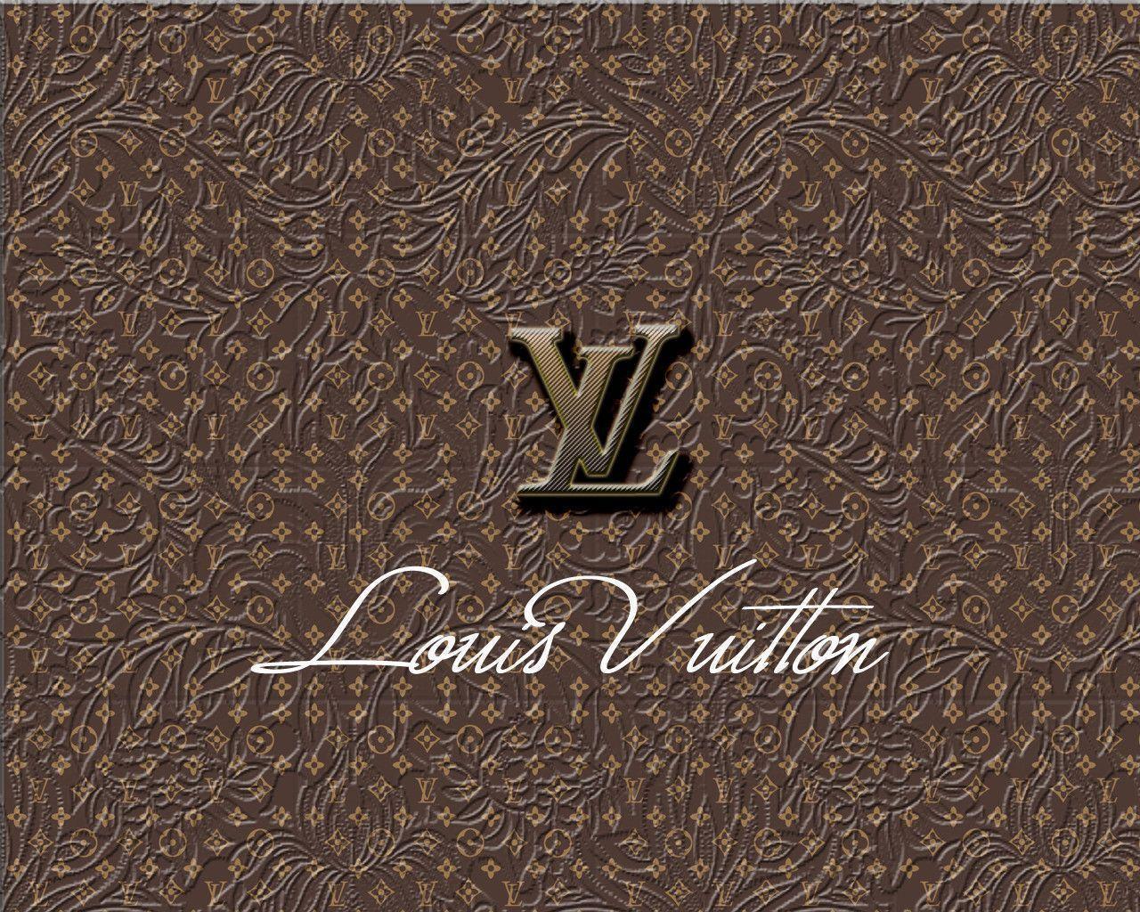 Wallpapers For > Louis Vuitton Wallpapers Gold