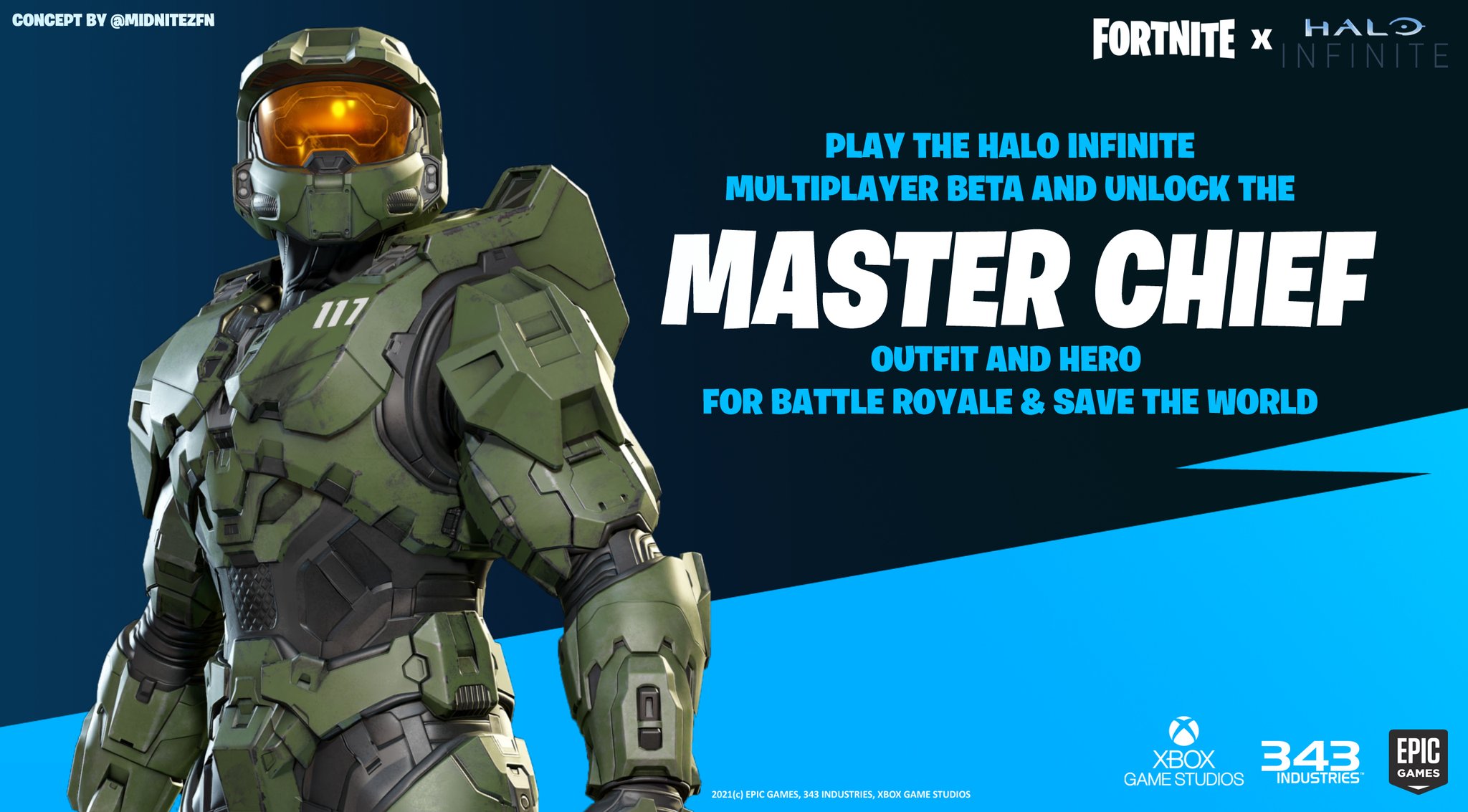 Master Chief Fortnite wallpapers