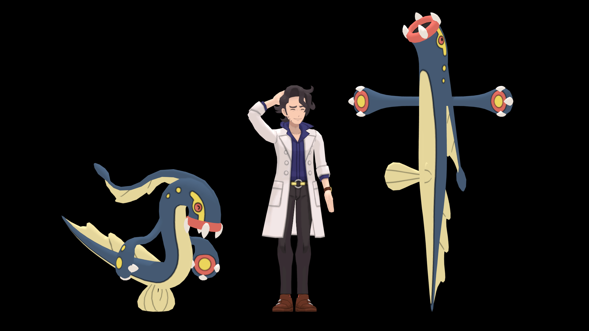 Size comparison through evolutions Tynamo : pokemon