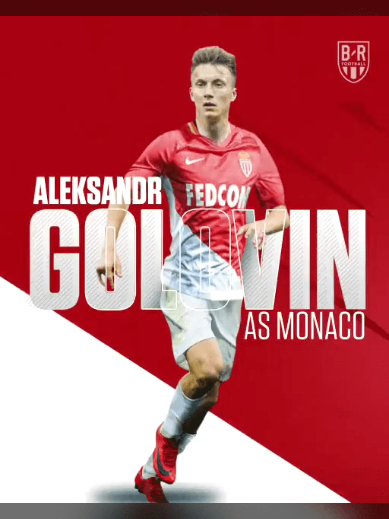 A.S Monaco’s Aleksander Golovin Credit To @brfootball On Twitter