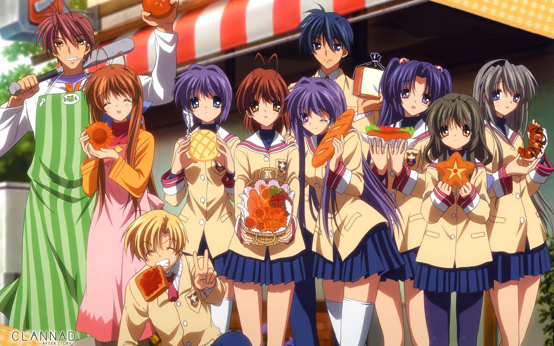 Clannad, Tomoya Okazaki, Sakagami Tomoyo, Nagisa Furukawa HD