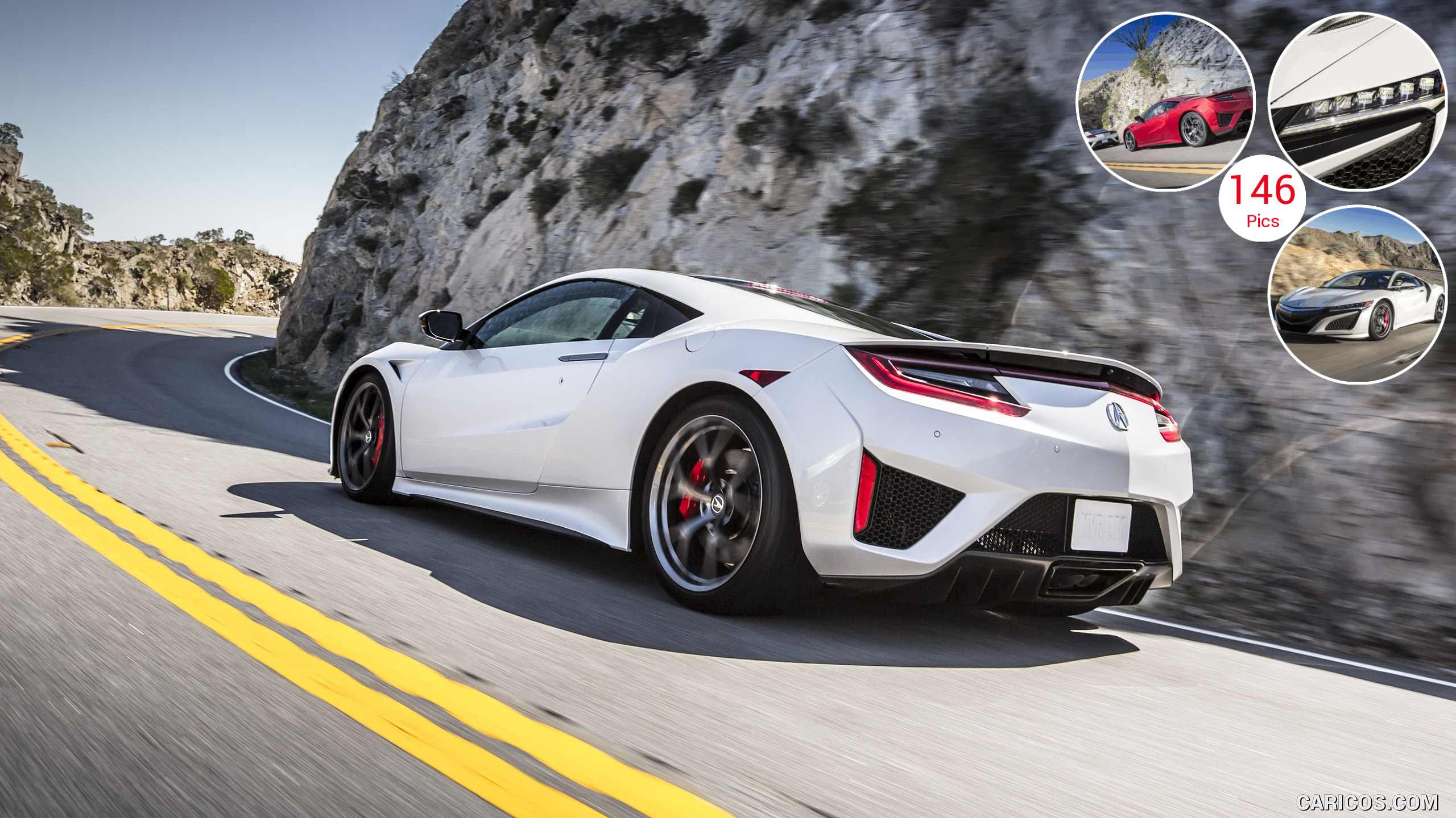 2017 Acura NSX White