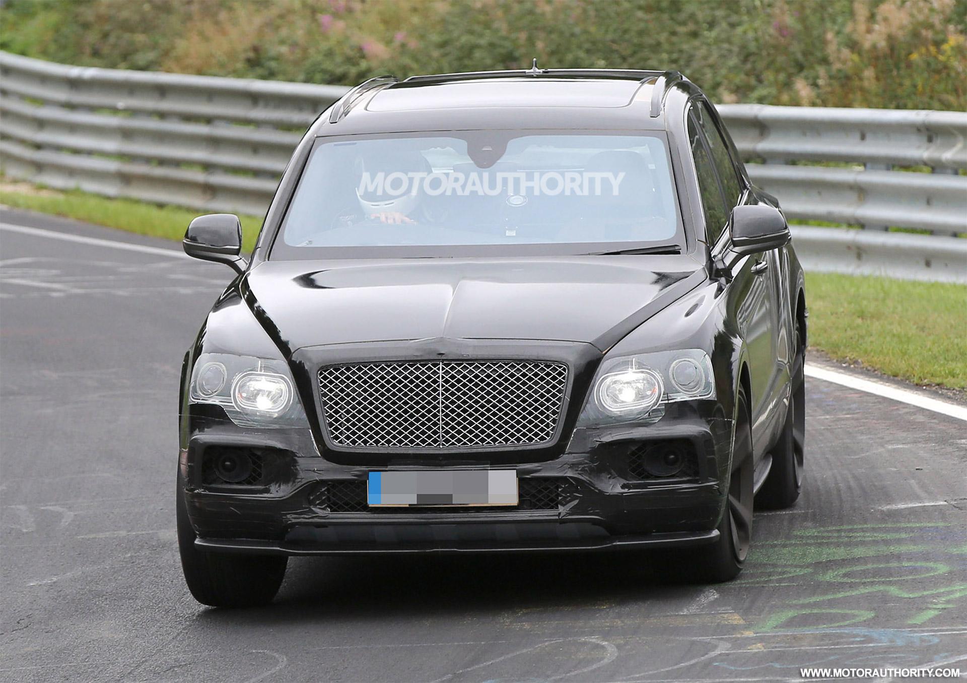 2020 Bentley Bentayga Speed spy shots