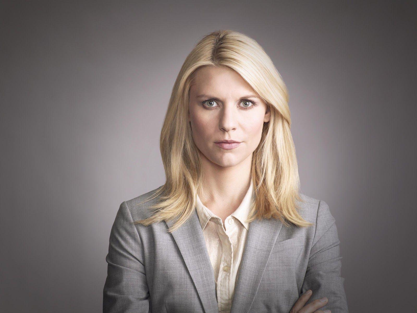 Claire Danes as Carrie Mathison. Love her!!