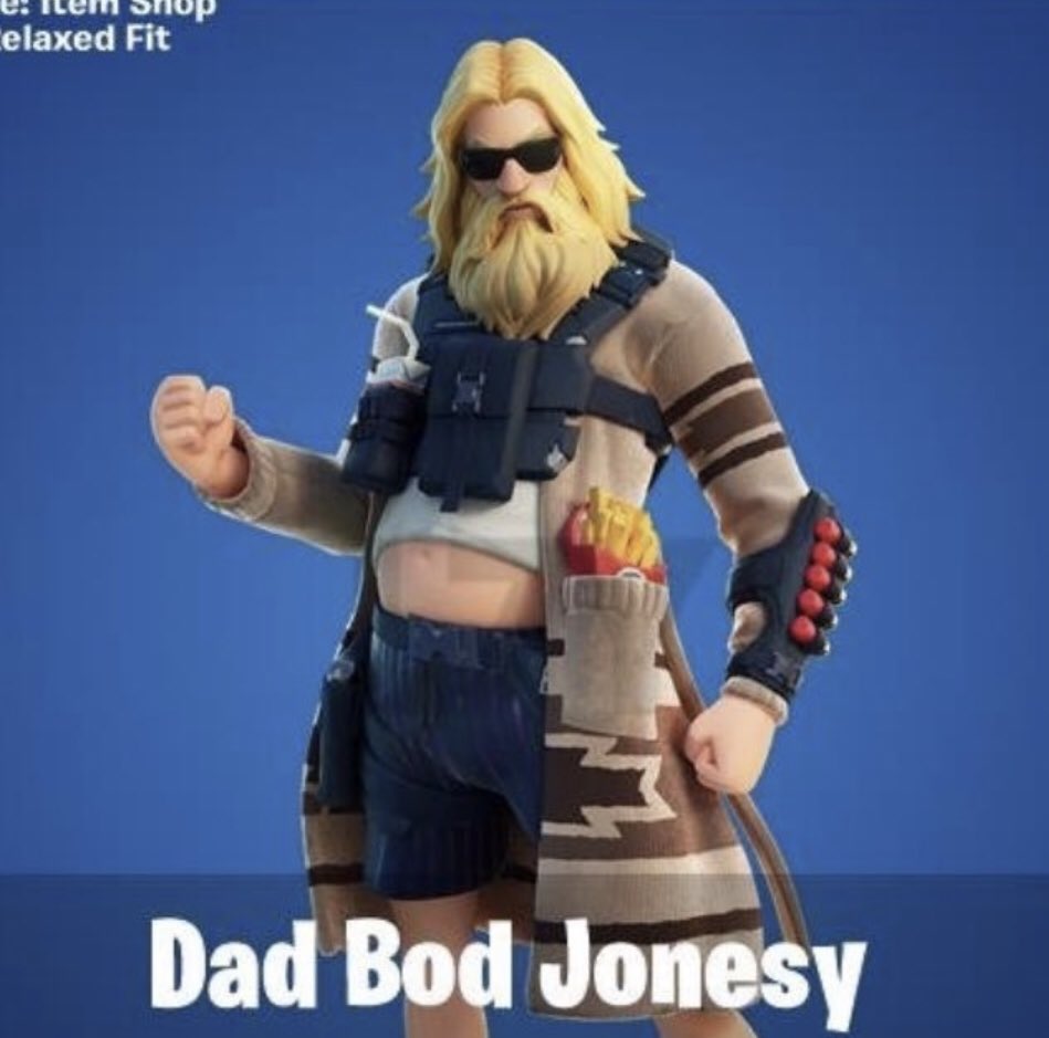 Dad Bod Jonesy Fortnite wallpapers