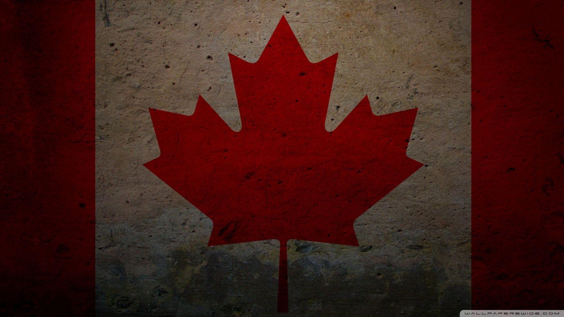 Grunge Flag Of Canada HD desktop wallpapers : High Definition