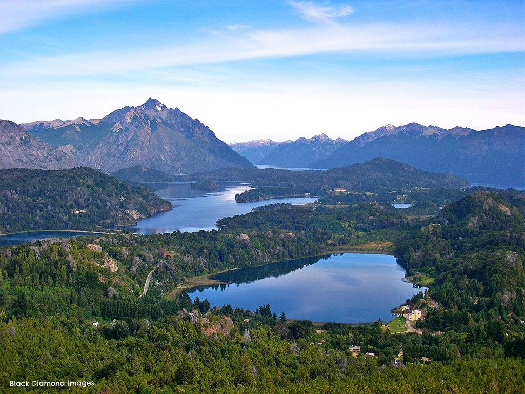 View to Llao Llao Hotel Golf & Spa Resort Across Lagune El…