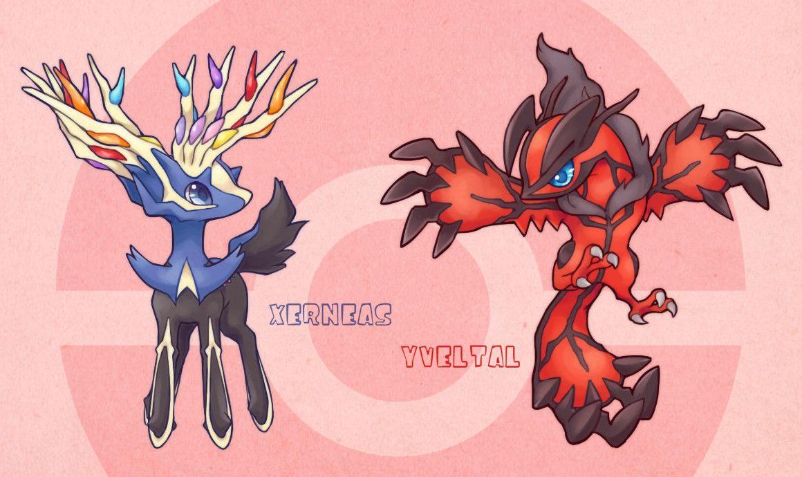 Xerneas and Yveltal, so kawaii!~