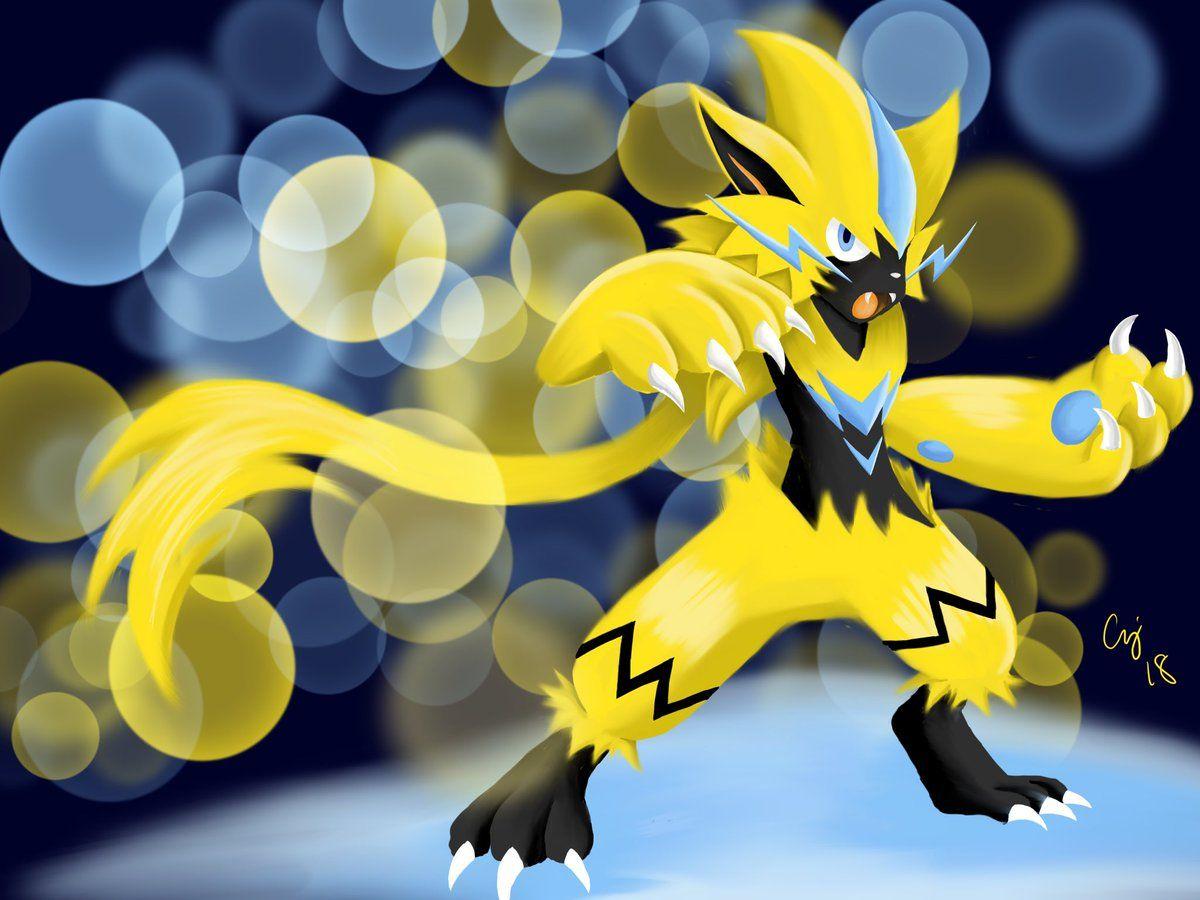 Anthony Jackson on Twitter: The Mythical Zeraora