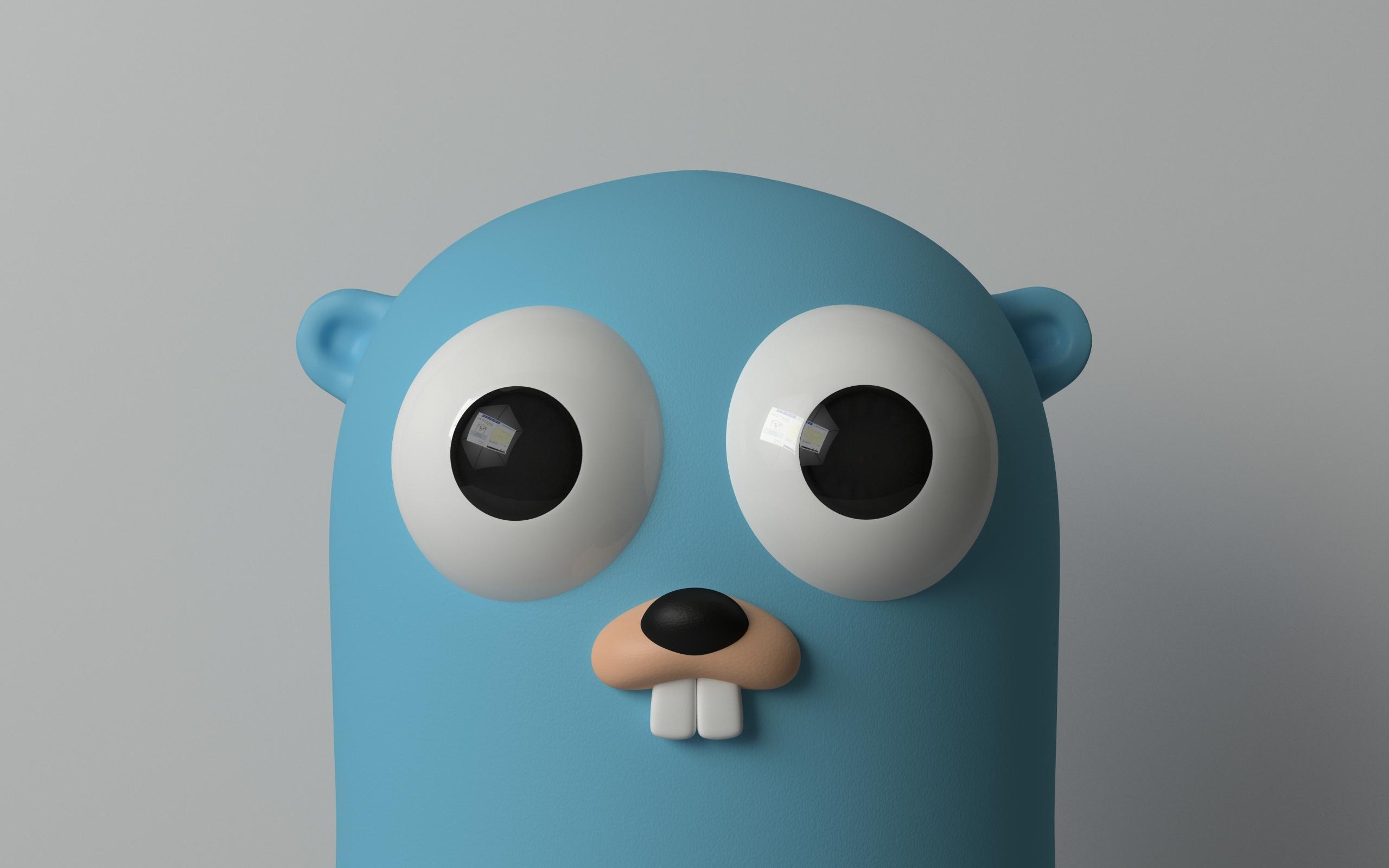 Gopher mascot wallpapers : golang