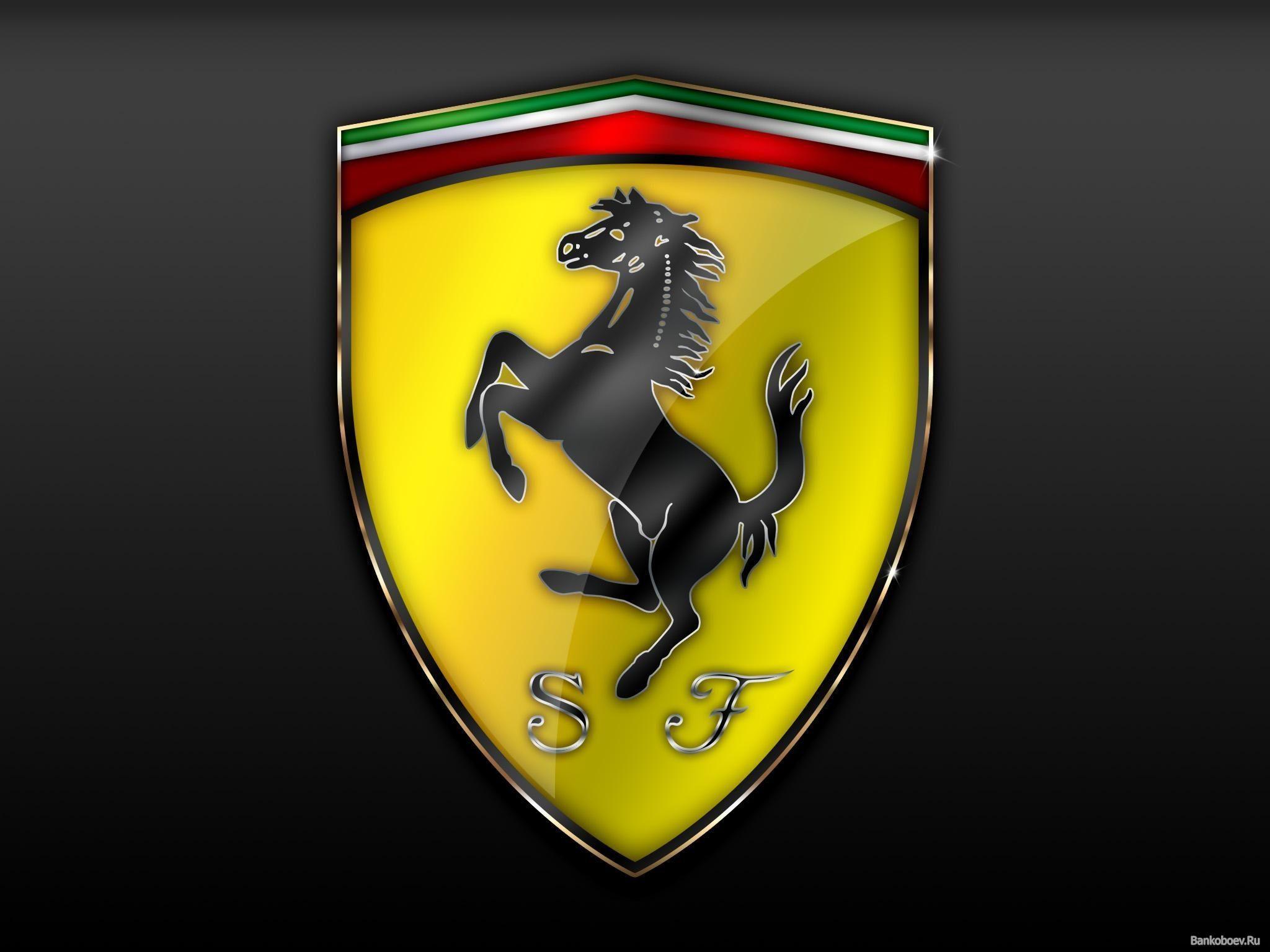 Automotive Ferrari Logo 3D Wallpapers HD Wallpapers