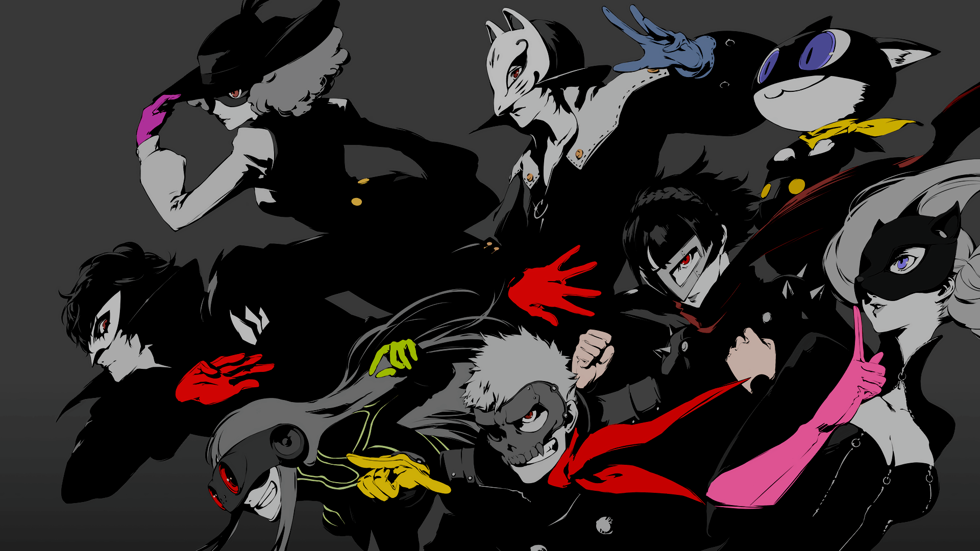 Selective Coloring) Persona 5 Wallpapers