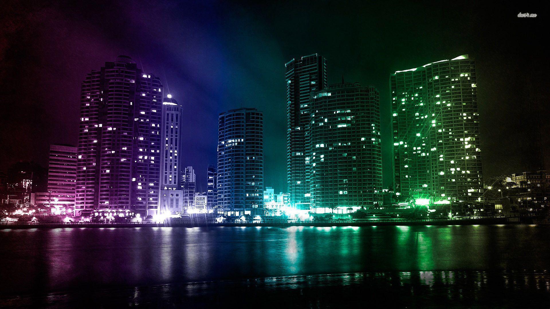 Brisbane by night Wallpapers Australia World