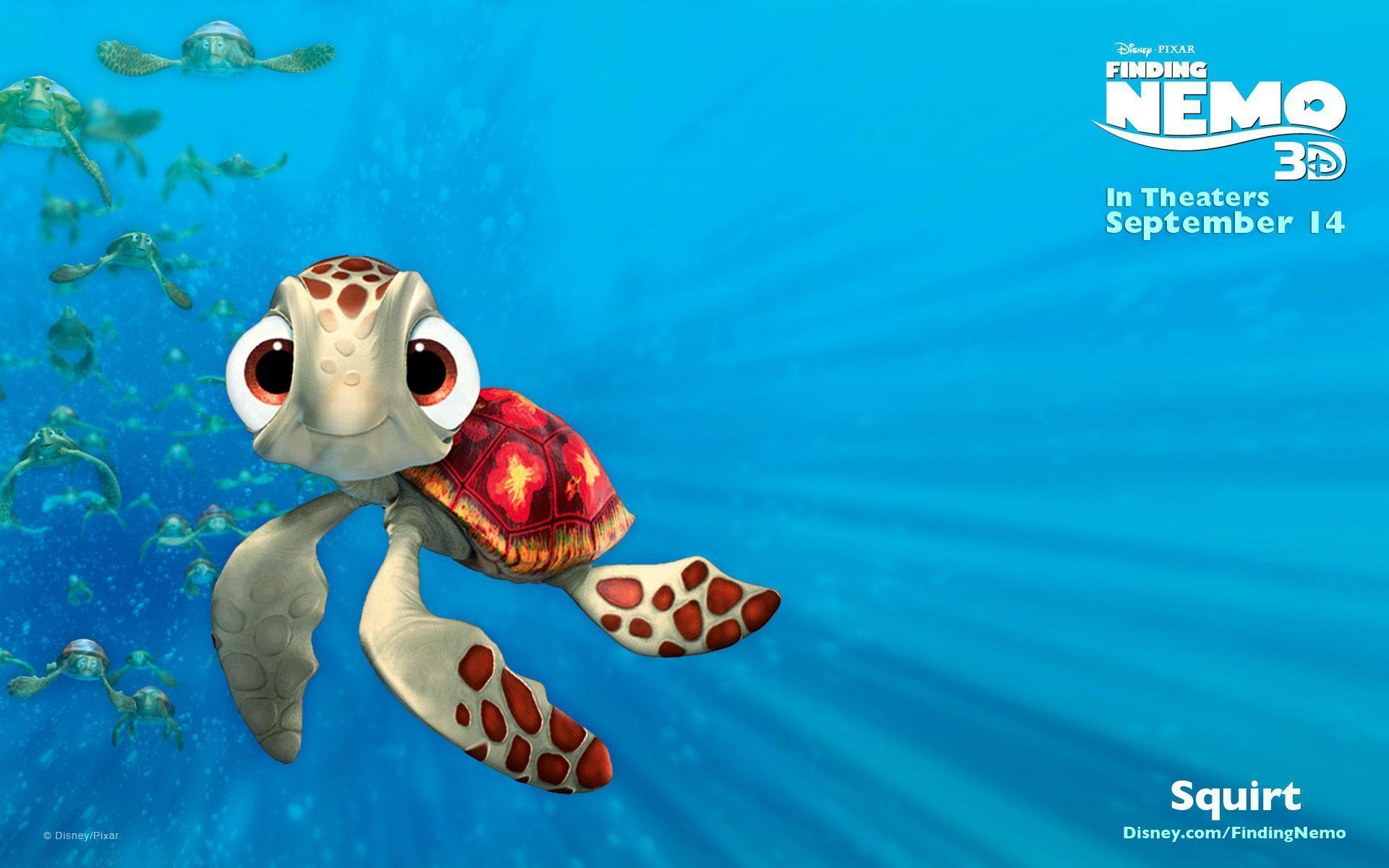 Image For > Finding Nemo Wallpapers 3d