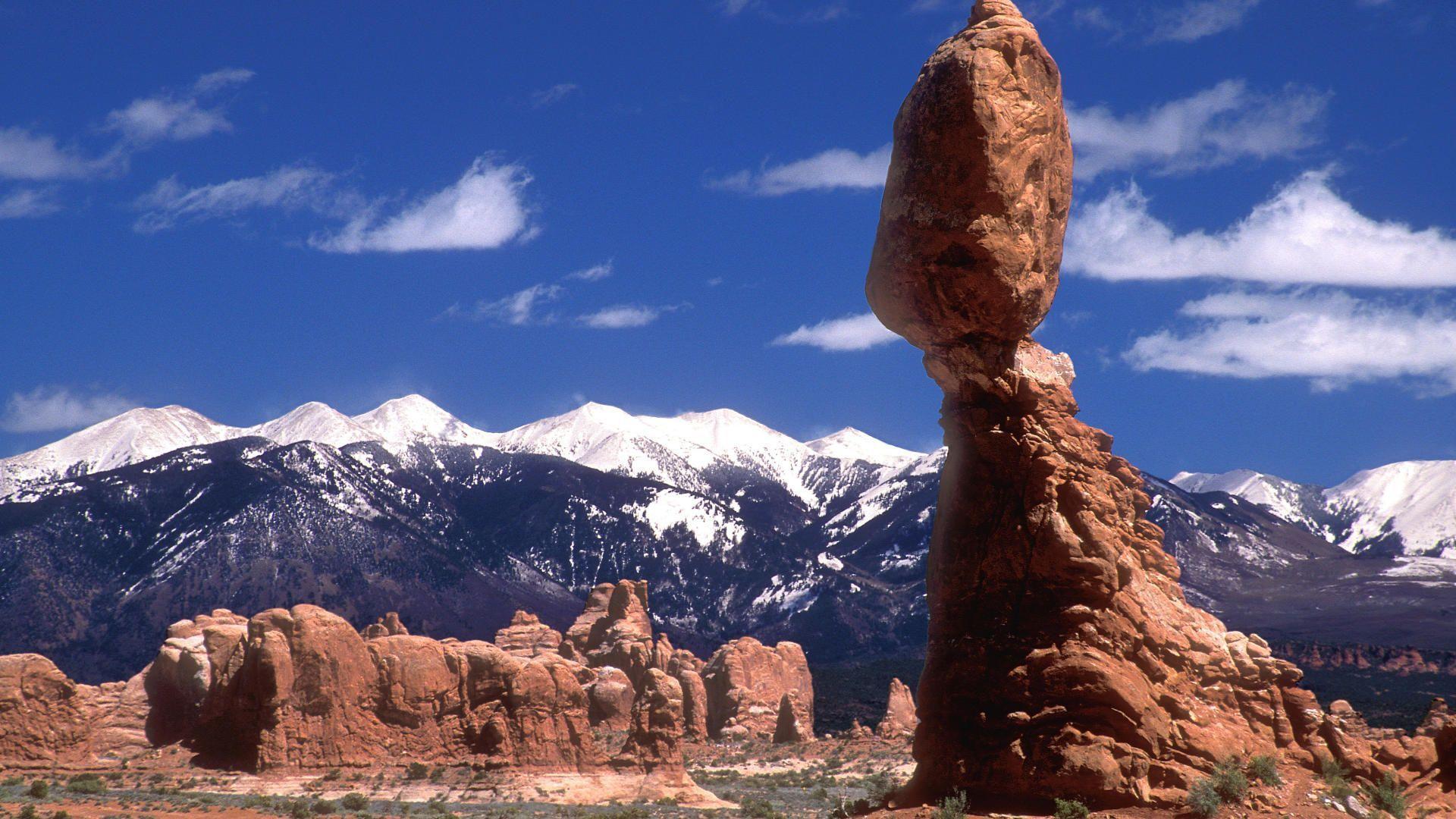 Balance Rock Arches National Park Utah Us