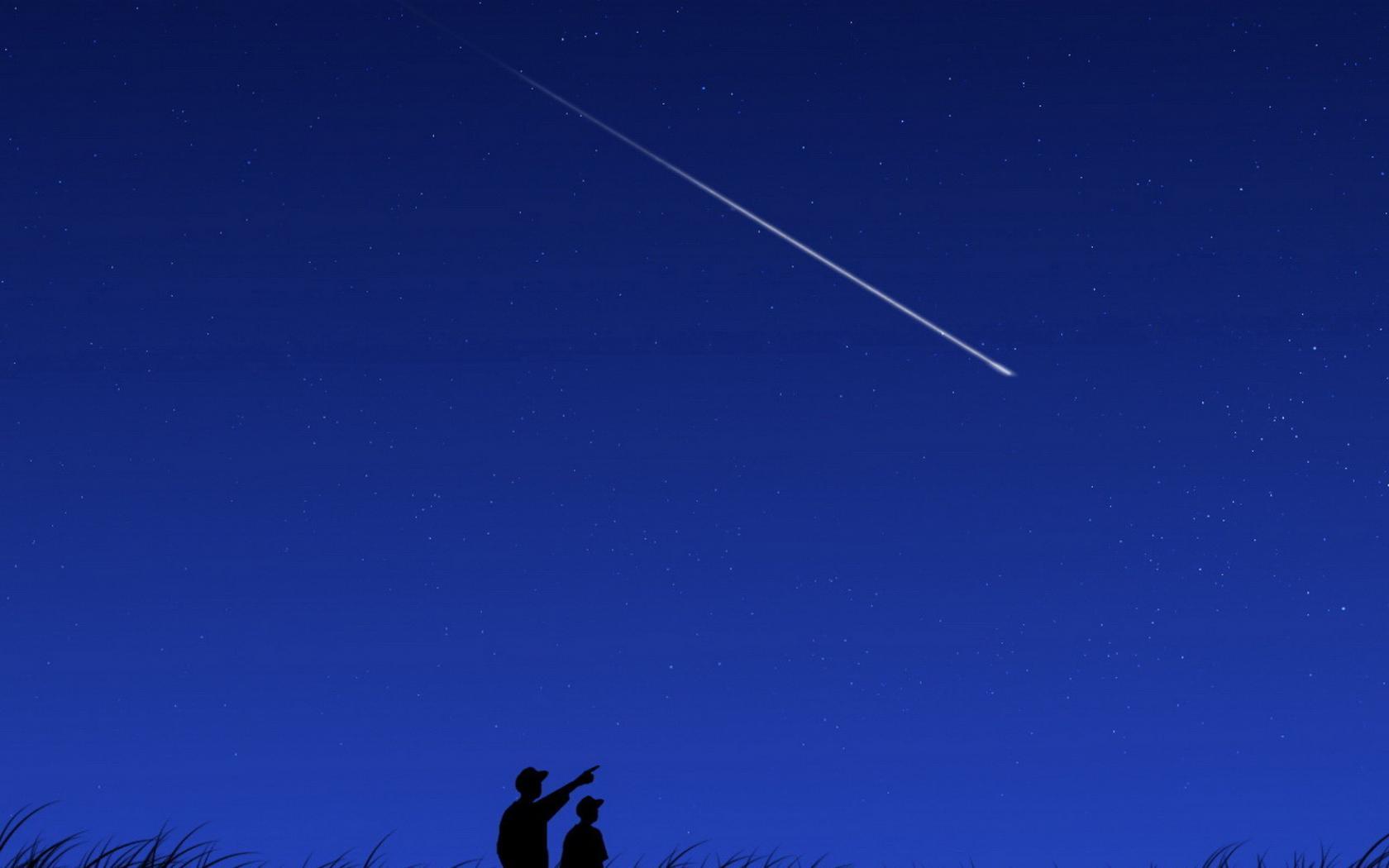 Shooting Star Widescreen Hd Wallpapers Falling Backgrounds For Iphone