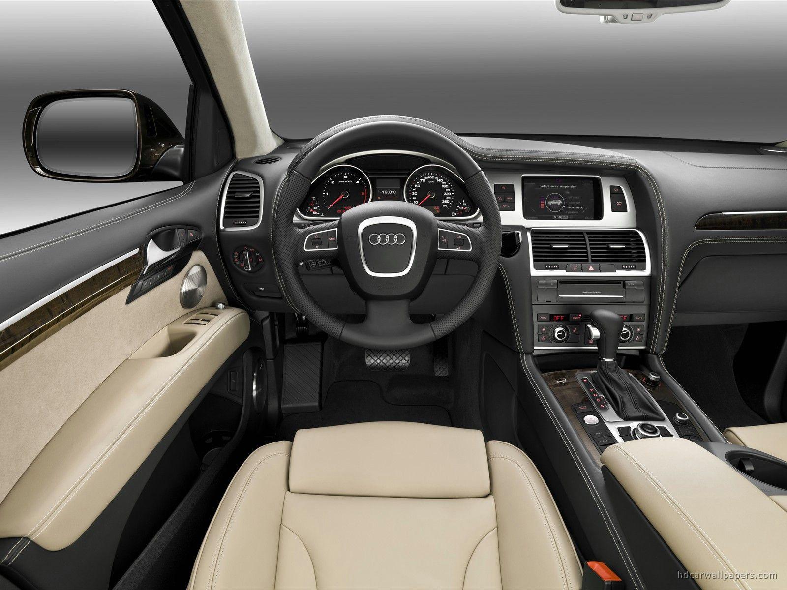 Audi Q7 Interior Image 2010 Audi Q7 Interior Wallpapers Hd Car