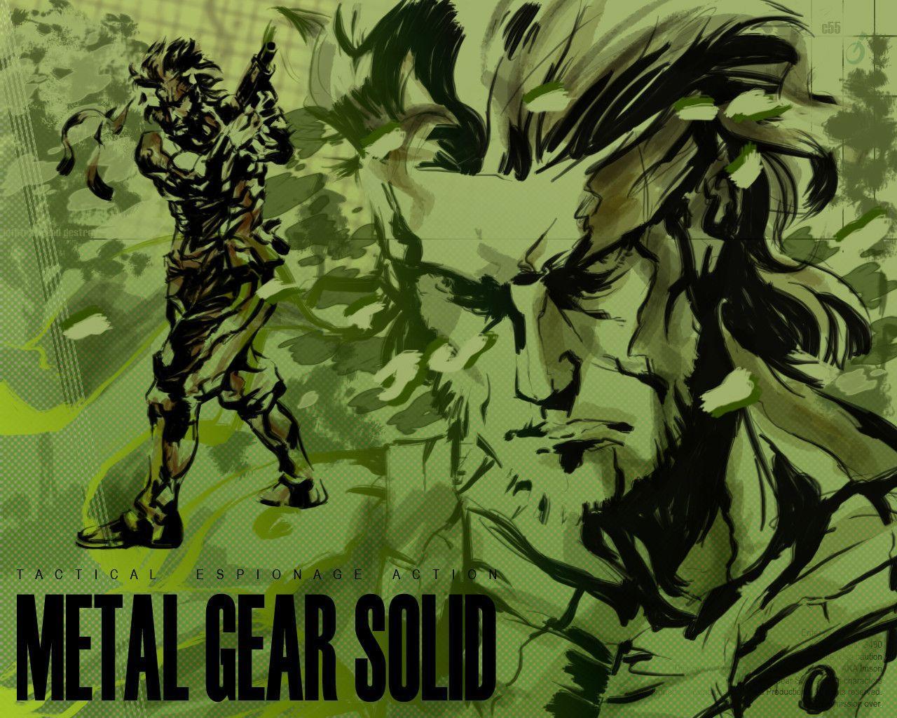 Metal Gear Solid. Wallpapers by Imson