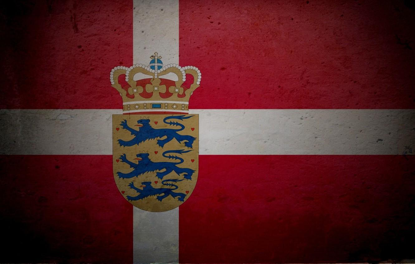 Wallpapers Denmark, flag, coat of arms image for desktop, section