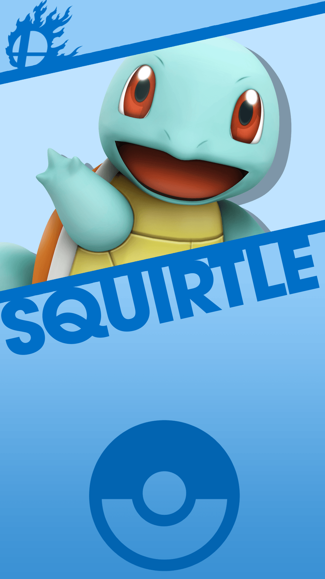 Squirtle Smash Phone Wallpapers by MrThatKidAlex24