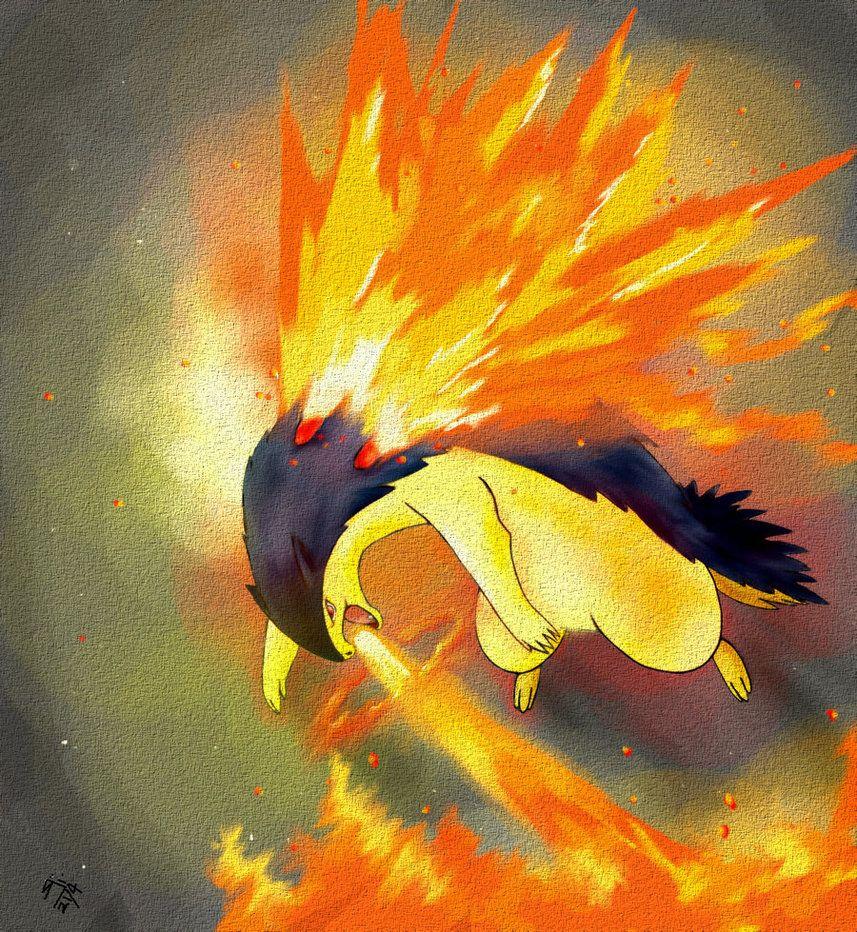 Typhlosion by sharkjaw