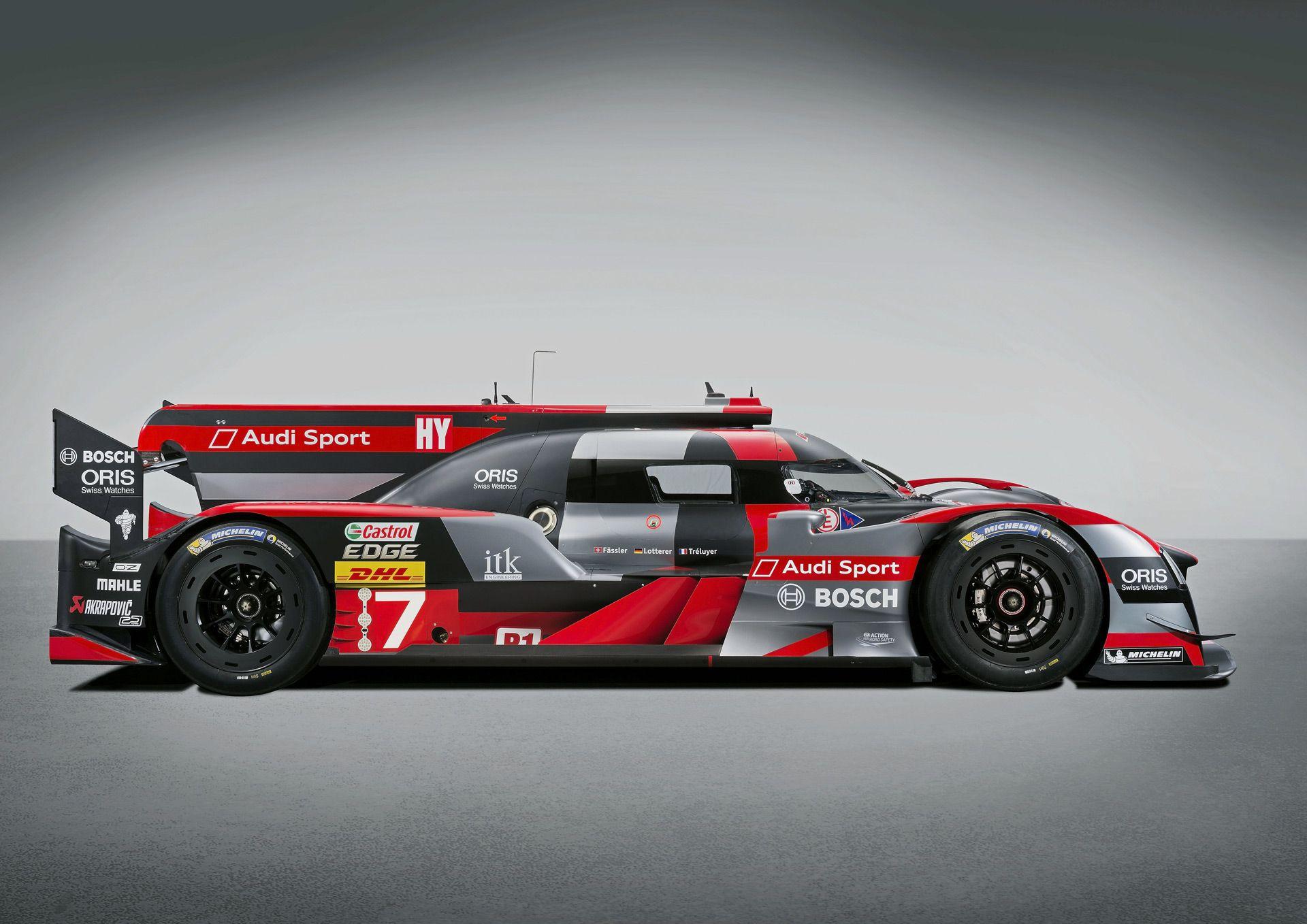 2016 R18 LMP1 is Audi’s most powerful and efficient racer ever