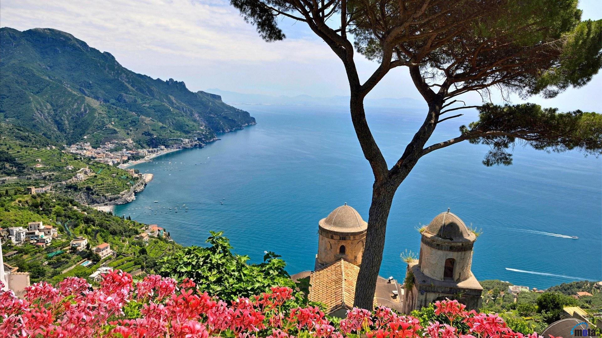 Desktop Wallpapers Mountain Amalfi Coast, Italy. : Wallpapers13