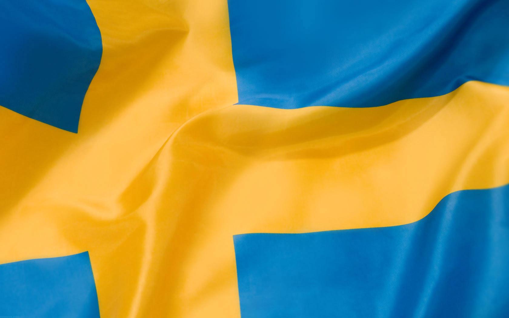 Flag Of Sweden Bakgrund and Bakgrund