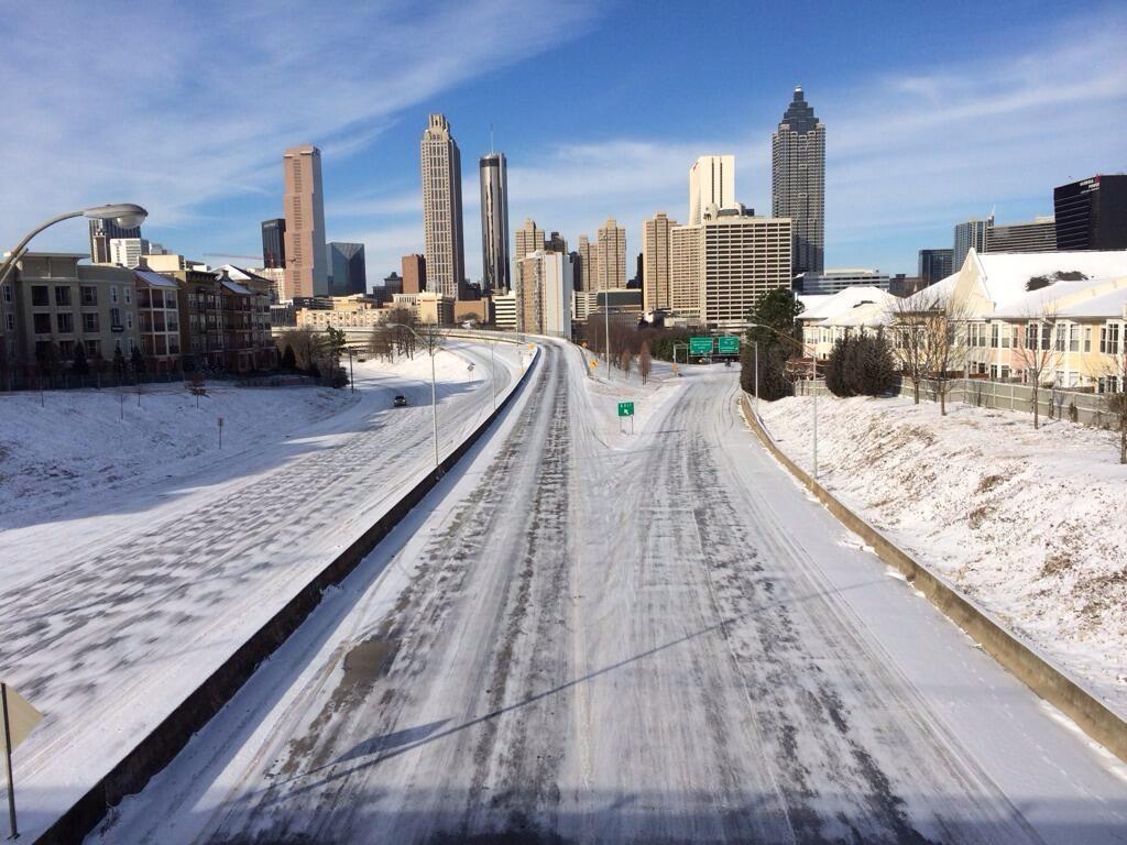 Atlanta Snow HD Wallpaper, Backgrounds Image