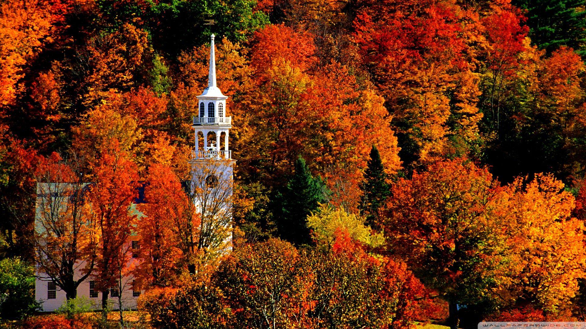 Church, Strafford, Vermont ❤ 4K HD Desktop Wallpapers for 4K Ultra