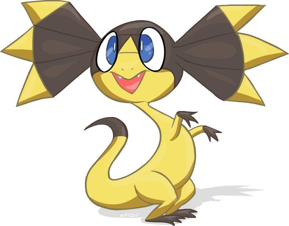 Helioptile/Elikiteru The frilled lizard Pokemon by naysu