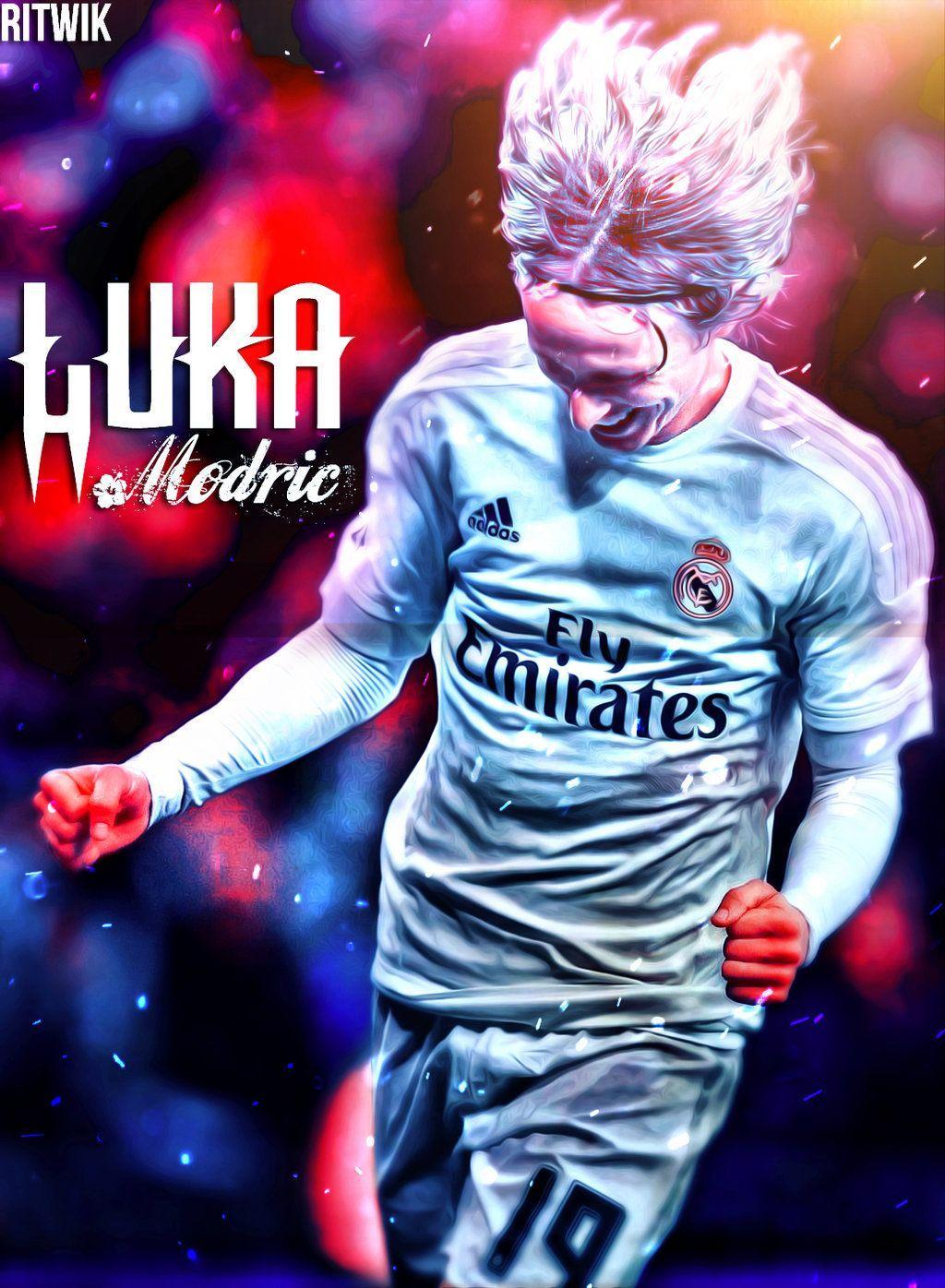 Luka Modric by RitwikBasakGraphics