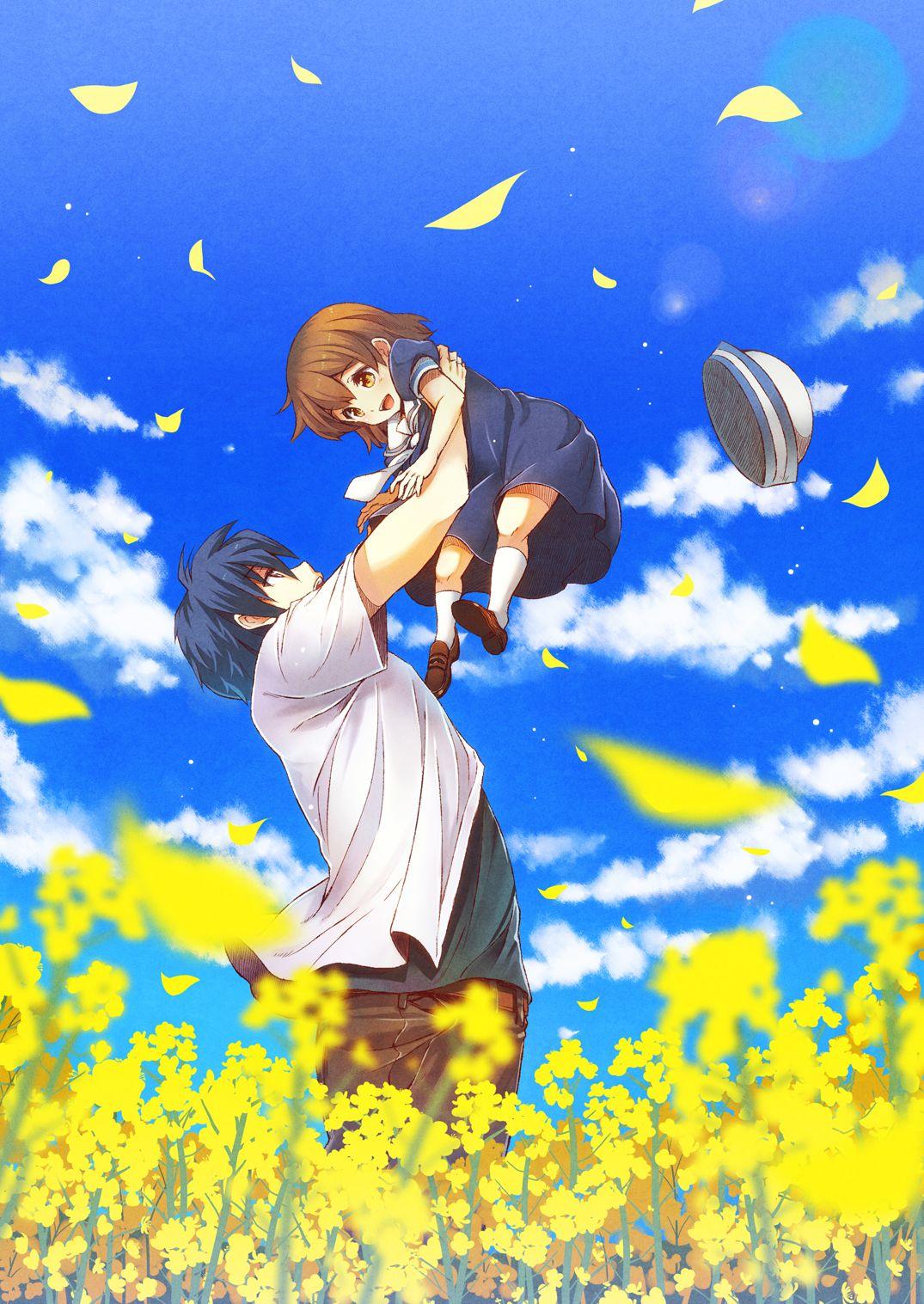 Tomoya and Ushio Okazaki. Clannad.